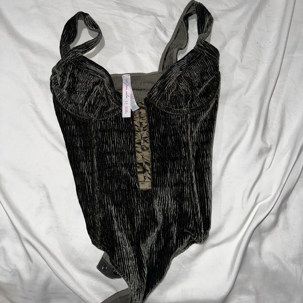urban outfitters corset bodysuit